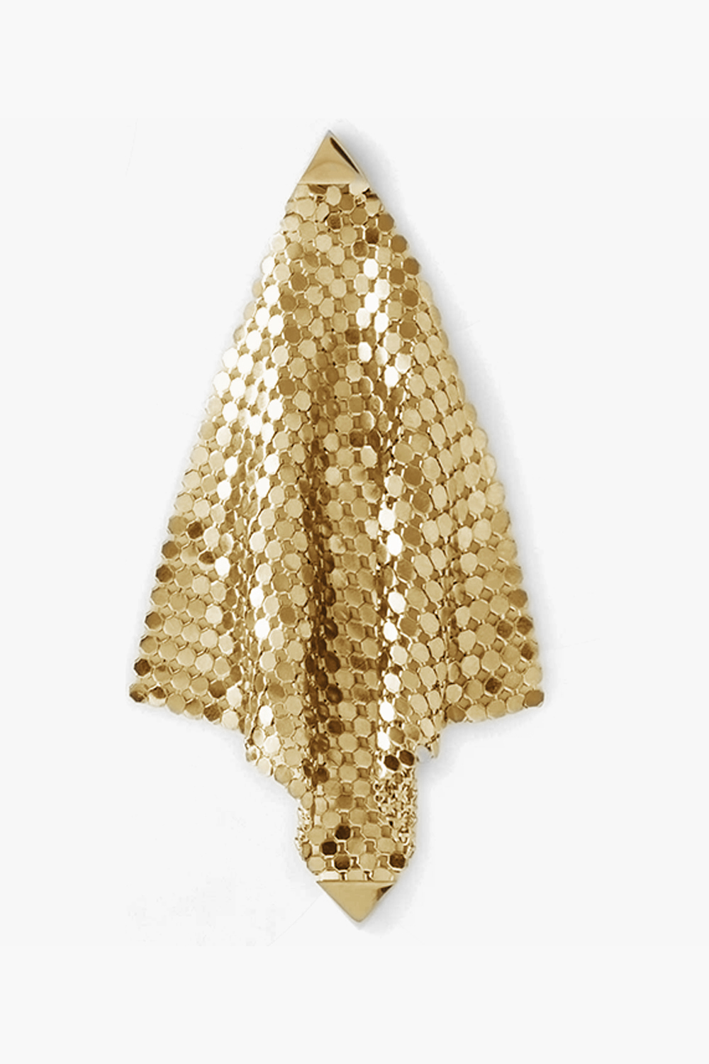 Chainmail Earrings Gold-Tone
