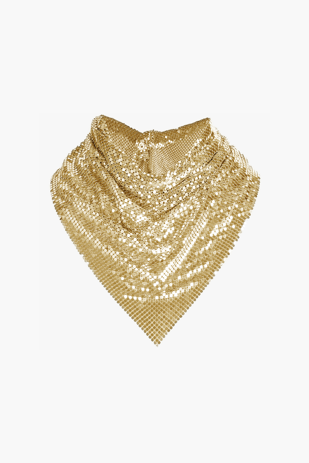Chainmail Scarf Gold-Tone