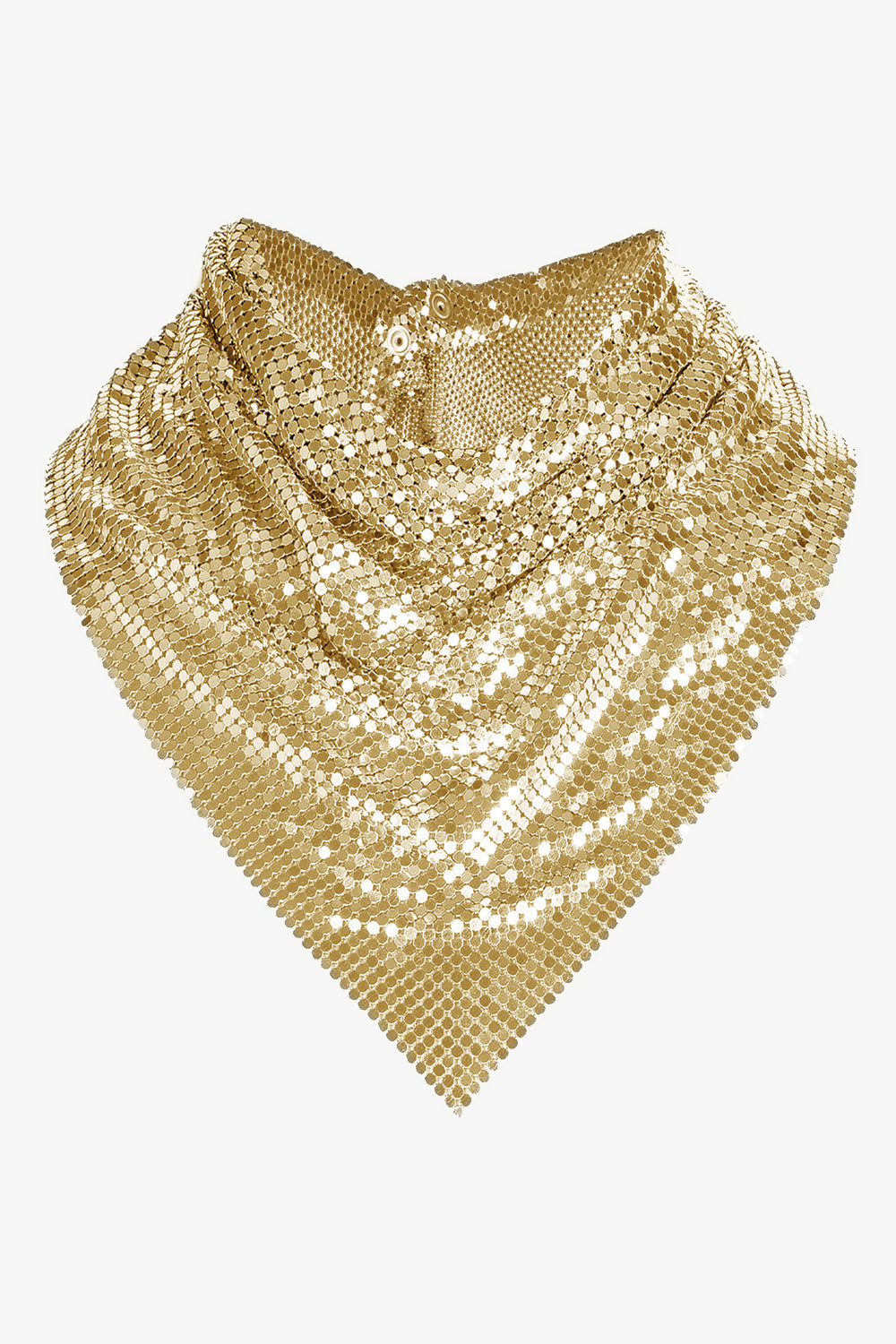 Chainmail Scarf Gold-Tone