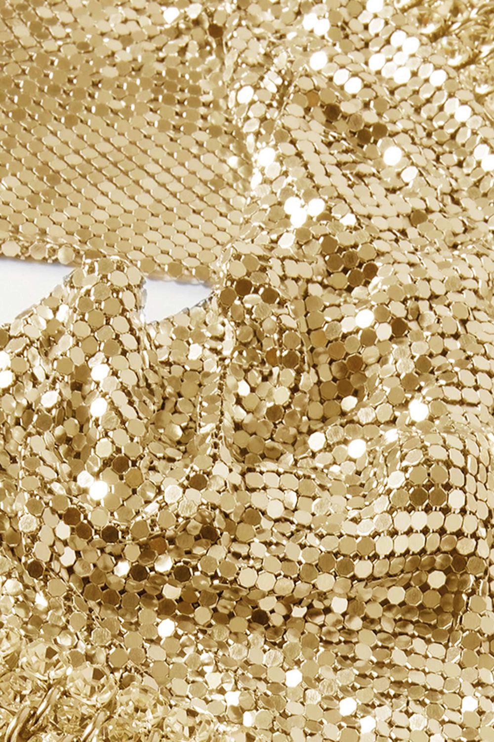 Chainmail Earrings Gold-Tone