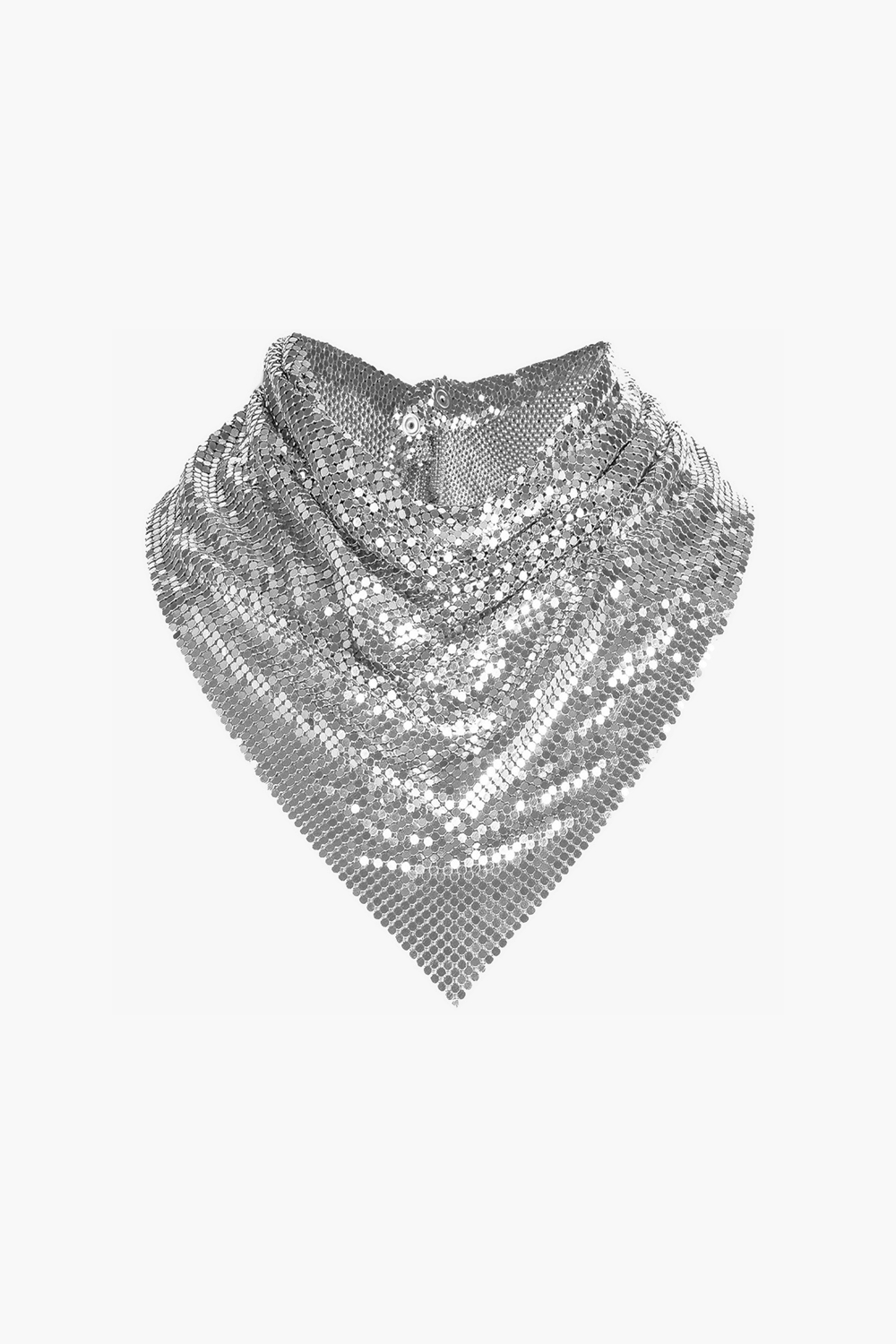 Chainmail Scarf Platinum-Tone